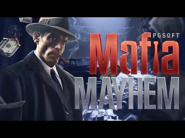  Mafia Mayhem, caça-níqueis, PG Slots, rodadas grátis, jogo online.